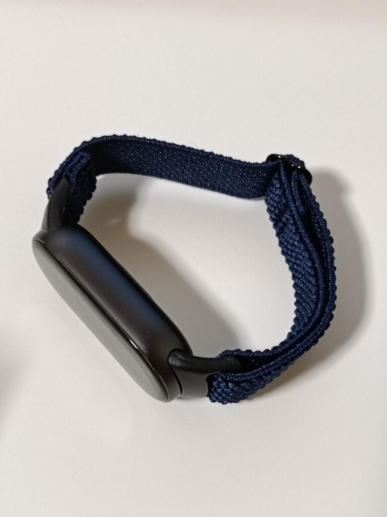 Xiaomi Smart Band 10を伸縮性バンドへ交換した