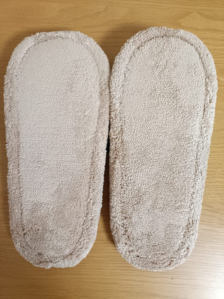 レックお掃除スリッパの底面