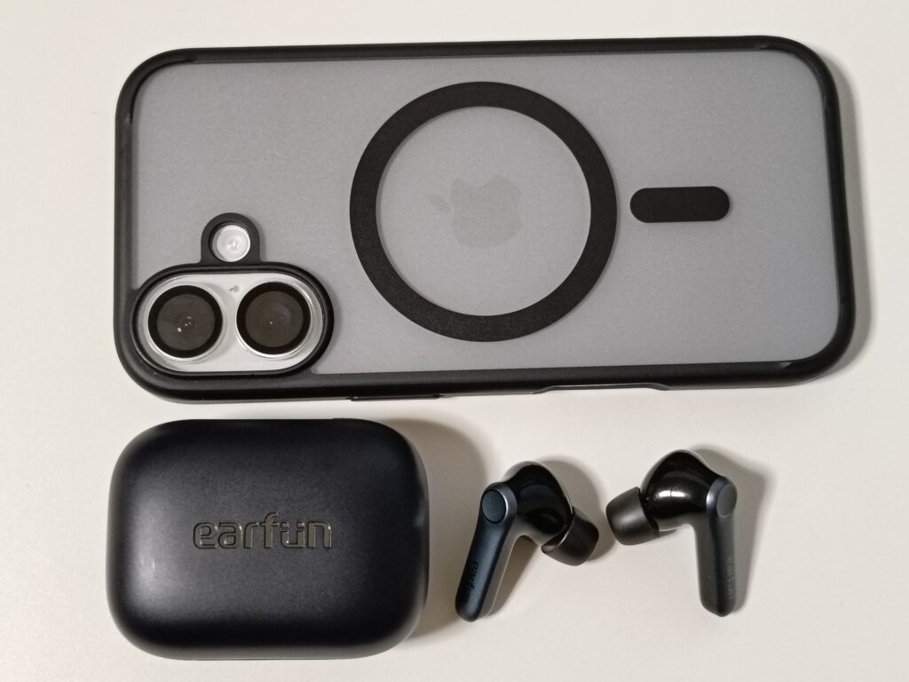 EarFun Air Pro 4　とiPhone17
